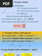 Contoh Soal Proyeksi Ortogonal
