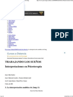 Trabajando Los Sueños - La Interpretación Analítica de Jung Ruiz