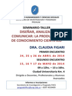 Afiche Seminario Dra. Figari