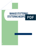 Manage Stuttering