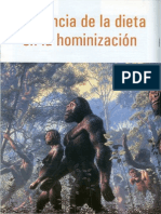 Incidencia de La Dieta en La Hominizacion