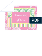 Thinking of You Cards 1