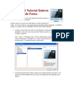 Tutorial Galeria de Fotos Com Flash CS3