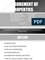 Measurement of Properties