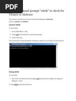 Cek Virus Cmd