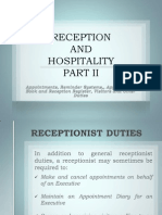 ReceptionandHospitality PartII