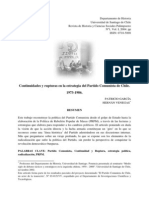 HernanVenegas-PatricioGarcia, Continuades y Rupturaas en La Estrategia Del PC