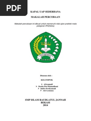 Makalah Kapal Uap Sederhana Autosaved Yessaah