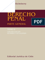 Derecho Penal - Parte General Tomo II (Alfredo Etcheberry)