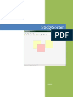 manual stickysorter