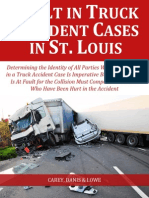 Fault in Truck Accident Cases in St. Louis