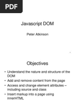 Javascript Dom 