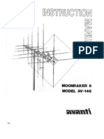 moonraker 6 CB Antenna user manual