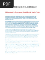 Download Reaksi Redoks Dan Elektrokimia by Nihayatul Mardliyah SN218349901 doc pdf
