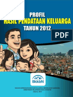 Profil Pendataan Keluarga 2012