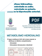 Metabolismo hidrosalino -2014