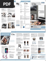 Epson Stylus Pro 3885 Brochure