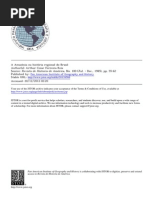 A Amazônia na história regional do Brasil