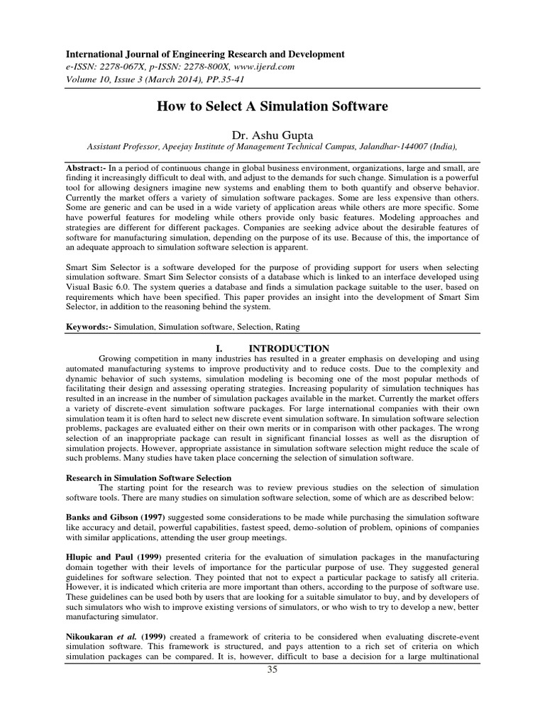 International Journal of Engineering Research and Development | PDF ...