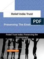 Relief Trust India Preserving the Environment