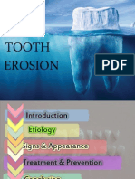 Tooth Erosion