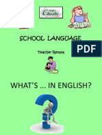 School Language