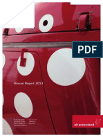 Air Greenland Annual Report 2012