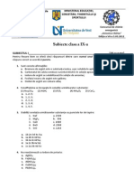 Subiect Clasa a IX-A Final