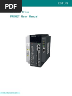 Download PRONET User Manual V1 by Tlay Mutlu SN218377688 doc pdf