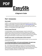Download Easy68k a Beginners Guide by kayleexsmiles SN218377790 doc pdf