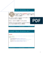 Valores Aleatórios em Ling. C
