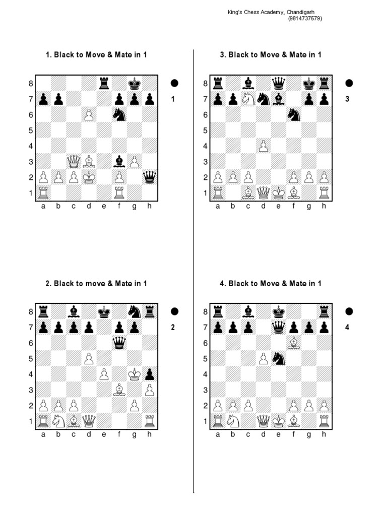 Chess Puzzles For Beginners