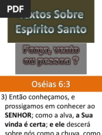 Textos Sobre Espirito Santo