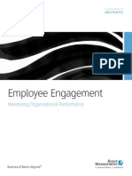 Employee Engagement Maximizing Organizational Performance