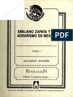 Emiliano Zapata y El Agrarismo en México, t1 PDF