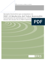 Ejemplos Valor Razonable IFRS13