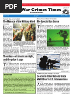 War Crimes Times -- Spring 2014 Vol. VI No. 2