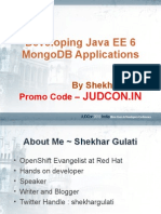 Developing Java Ee 6 Mongodb Applications: Promo Code