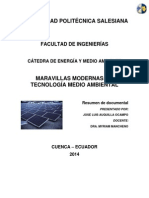 Maravillas Modernas Tecnologia Medioambiental