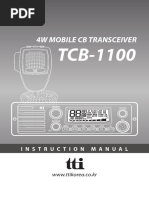 Download TTI TCB 1100 User Manual by cb27 SN21840784 doc pdf