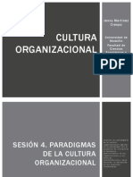 2014 1 Sesion 4 Paradigmas de La Cultura Organizacional Pregrado 2