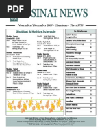 Download Sinai Newsletter - Nov-Dec 2009 by sinaimilwaukee SN21841529 doc pdf