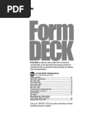 Floor, Form, Roof Steel Deck Manual, Vol 03 Form Deck - 1997 United Steel Deck