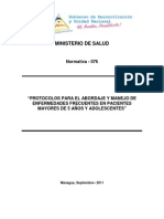 Abordaje y Manejo de Enfermedades Frecuentes en Pacientes Mayores de 5 Años y Adolescentes