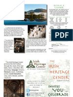 Irish Heritage Center Brochure