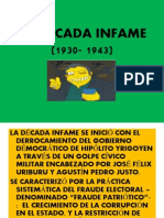 La Década Infame (1930 - 1943)