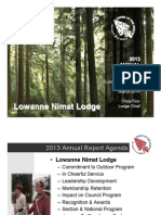 2013 Lowanne Nimat Annual Report
