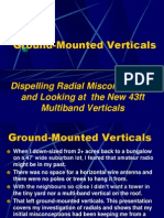 Ground-Mounted Verticals: Dispelling Radial Misconceptions and Looking at The New 43ft Multiband Verticals