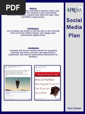 social media plan 