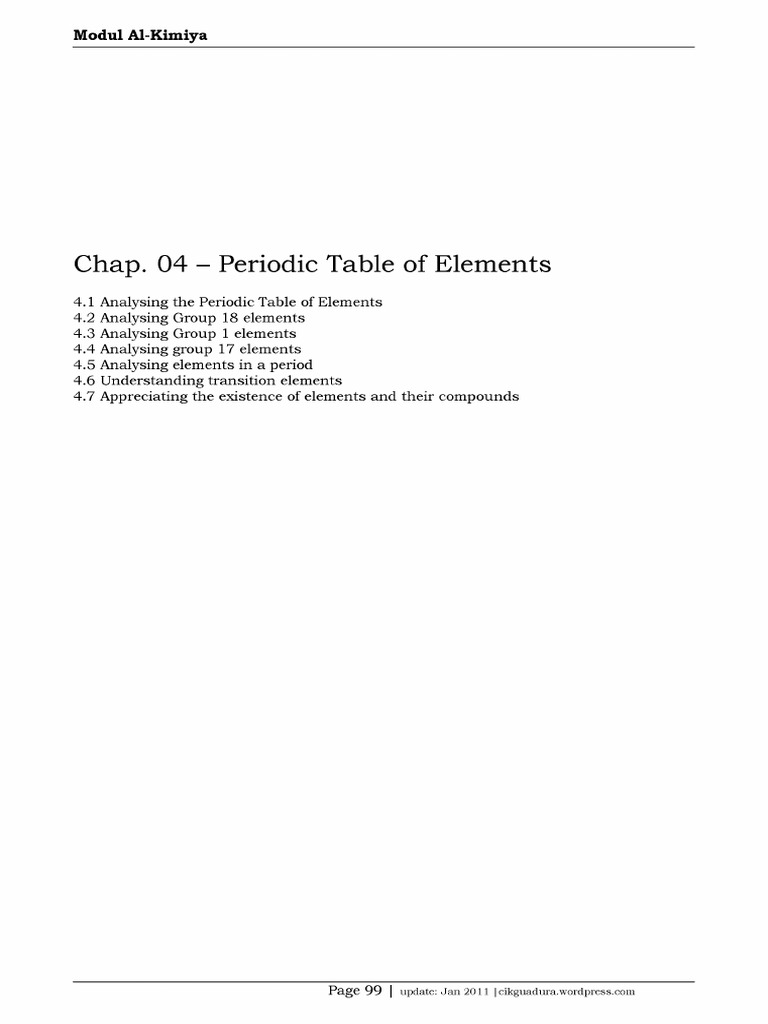 Modul Kimia Hebat t4 | PDF